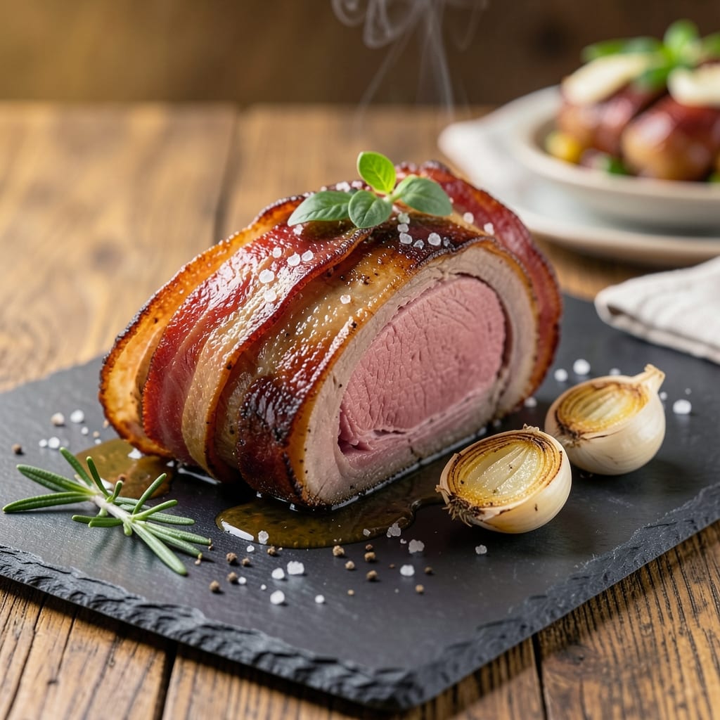 Bacon-Wrapped Beef Recipe: Smoky Crispy Bites with Juicy Centers