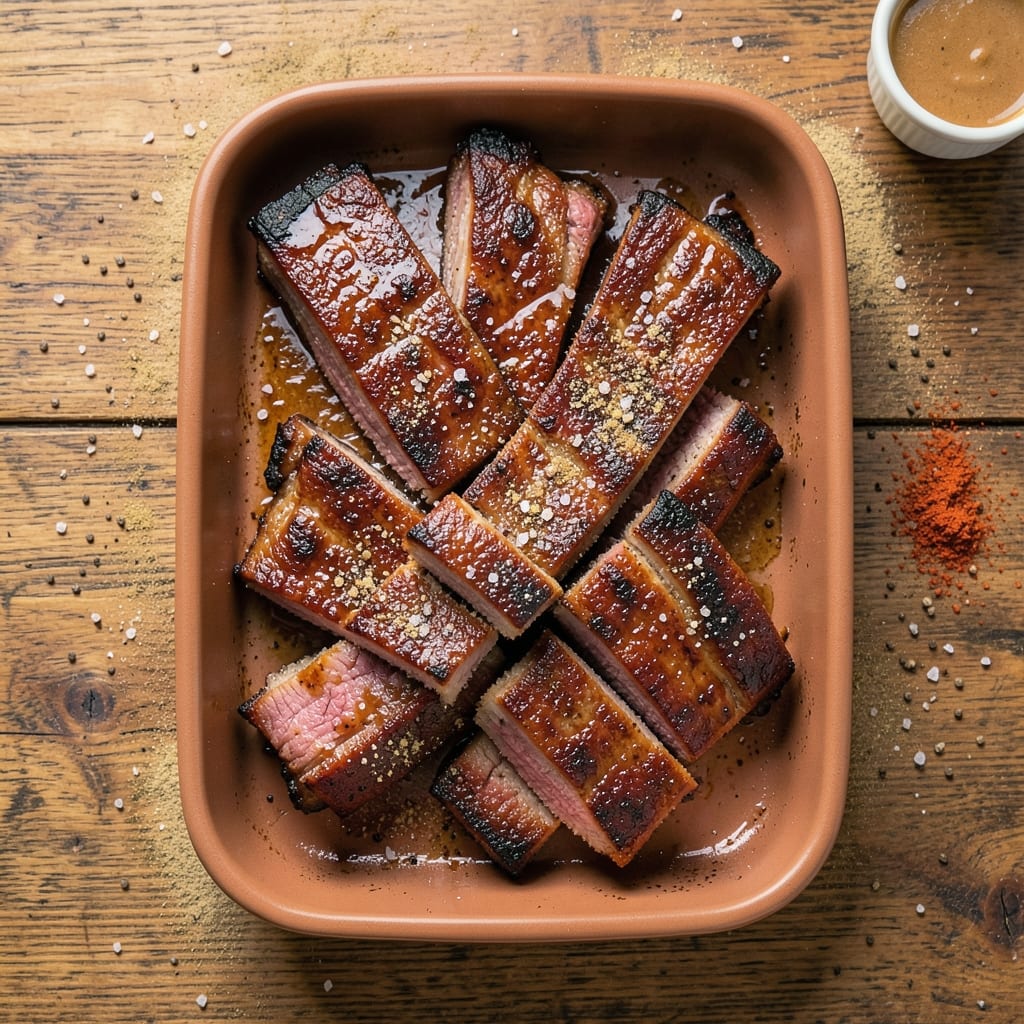 Baked Boneless Beef Ribs Recipe: Dry-Brined Crispy Edges and Melty Centers