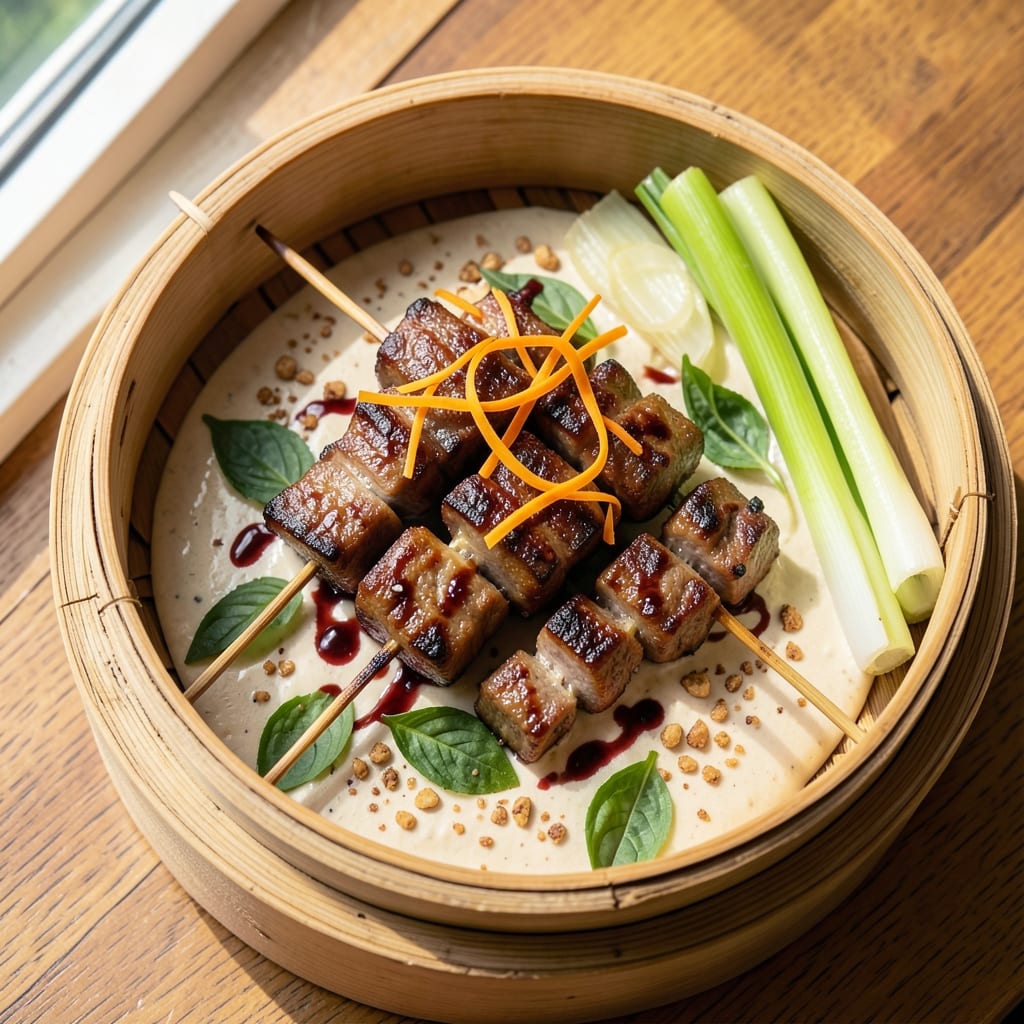 Authentic Thai Beef Satay Recipe: Peanut Sauce Magic With Crispy Skewers