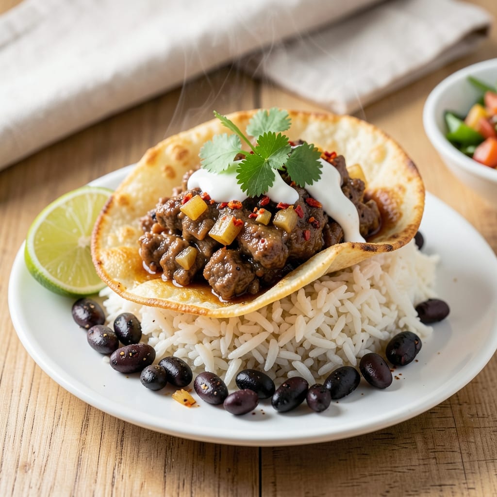 Authentic Ground Beef Chimichanga Recipe: Crispy Fried Burrito with Gooey Cheese Center