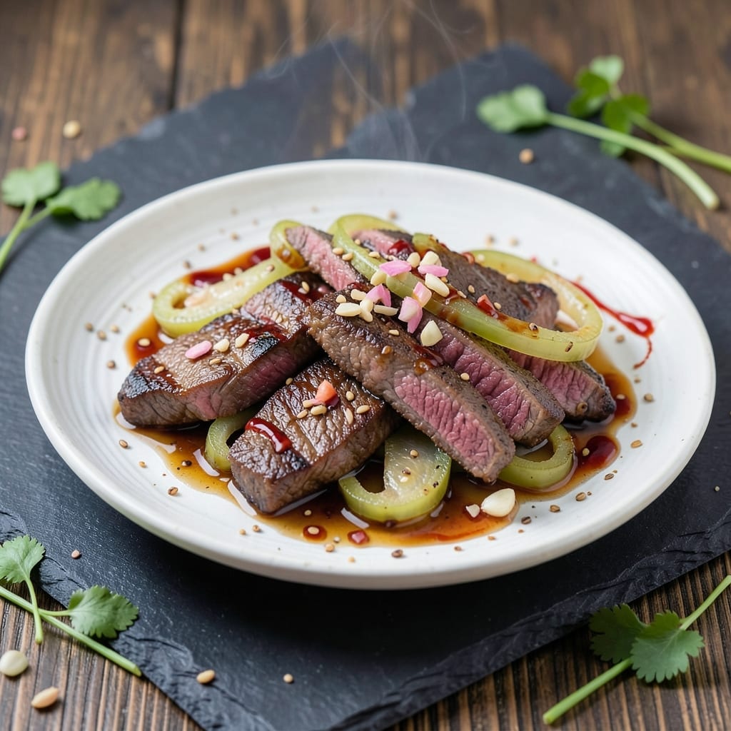Beef Ampalaya With Oyster Sauce Recipe: Silky Greens and Rich Sauce Harmony
