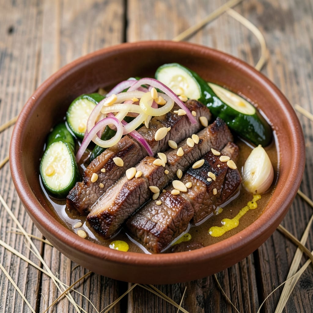 Ampalaya With Beef Pinoy Recipe: Hearty Stew With Silky Eggplant and Savory Meat