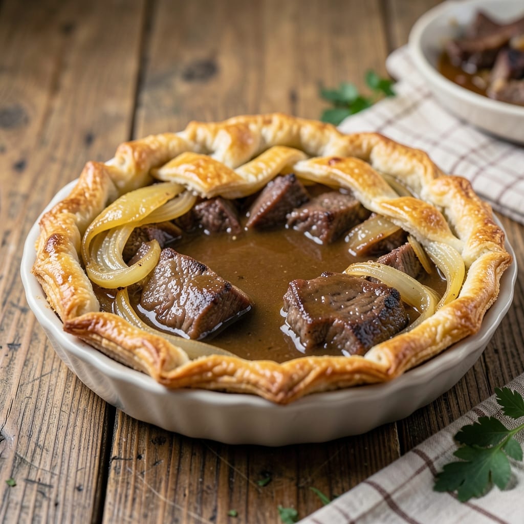 Beef and Ale Pie Shortcrust Recipe: Flaky Pastry Hugs Savory Meat and Bold Brew