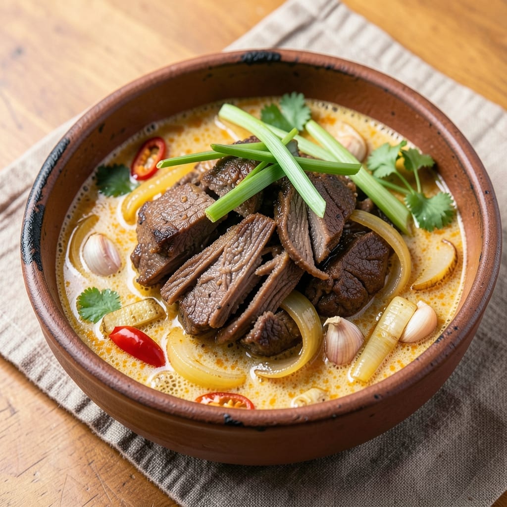 Authentic Malaysian Beef Rendang Recipe: Slow-Cooked Coconut Spice Masterpiece