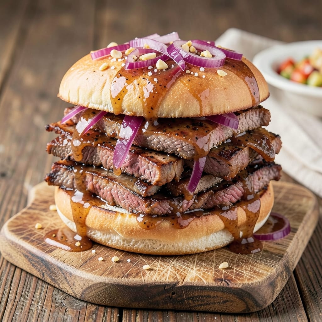 Al's Chicago Italian Beef Sandwich Recipe: Slow-Braised Juiciness with Crusty Bread Hug
