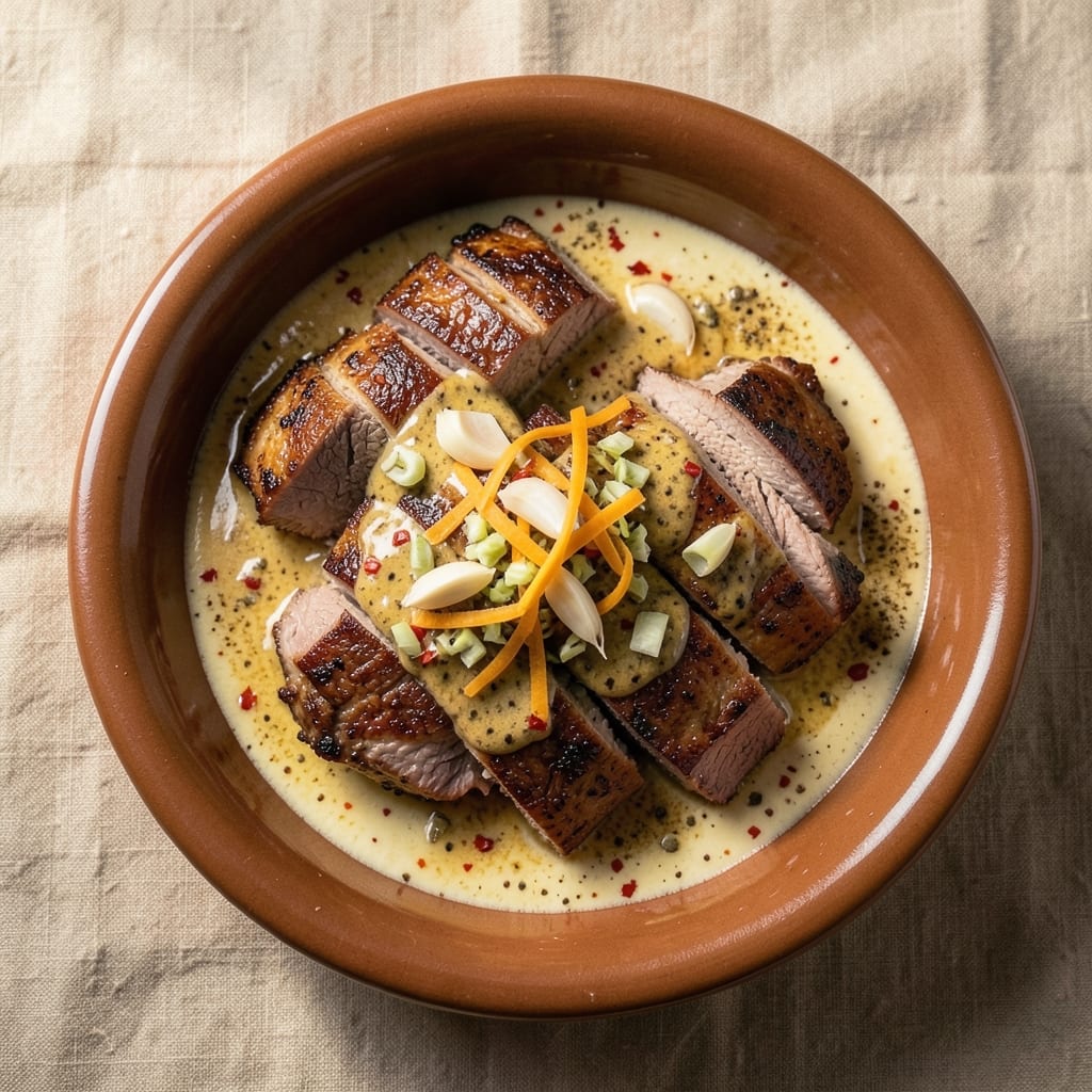 Anglo-Indian Beef Roast Recipe: Yogurt-Marinated Spice Bomb with Charred Crust
