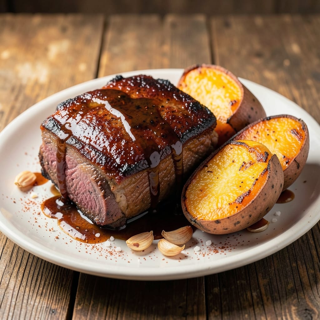 Baked Sweet Potato and Beef Recipe: Smoky-Sweet Roast with Caramelized Edges