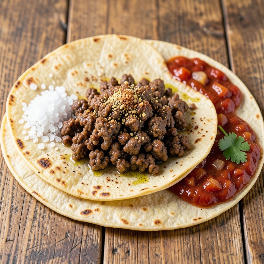 Basic Ground Beef Tacos Recipe: Sizzling Spice Crunch in 15 Minutes