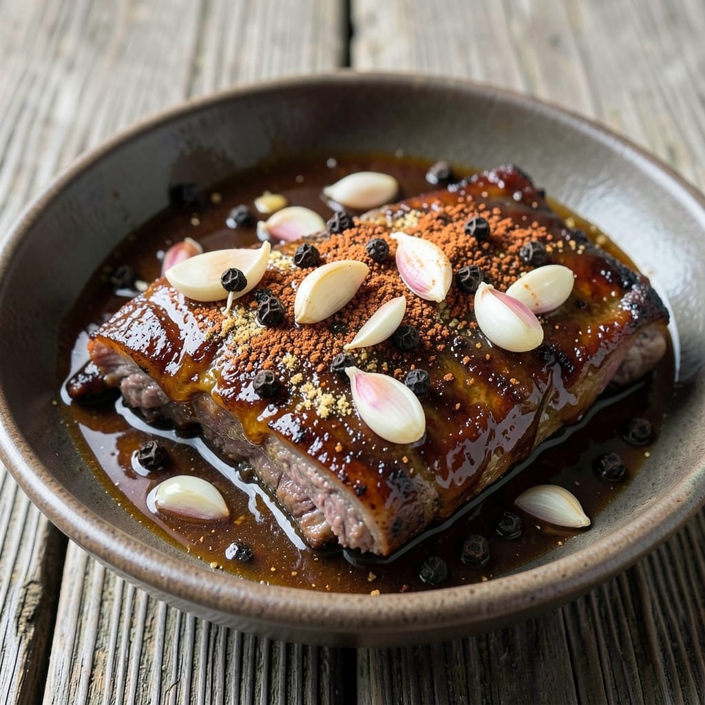 BBQ Beef Rib Marinade Recipe: Smoky Bark-Enhancing Blend for Fall-Off-Bones Tenderness