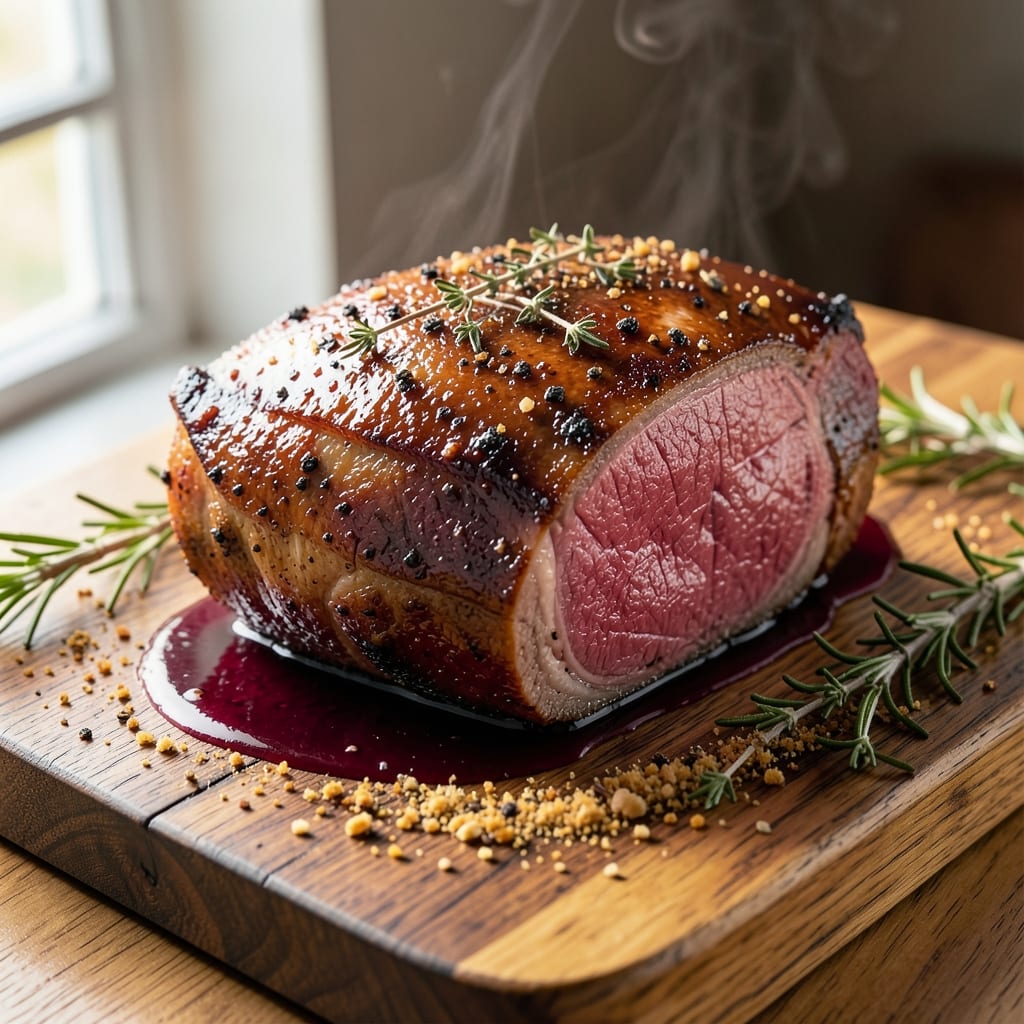 5 Lb Roast Beef Recipe: Au Jus-Infused Center Cut Masterpiece
