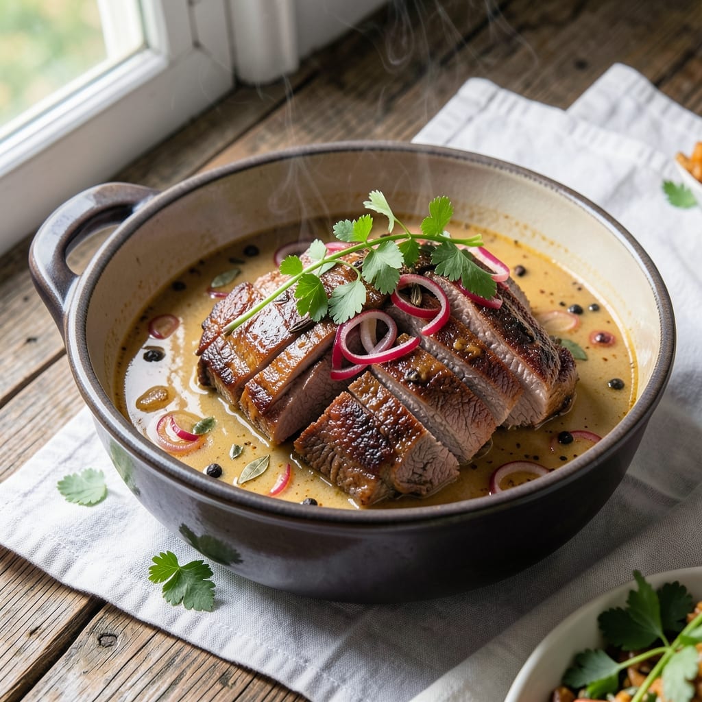 Austrian Boiled Beef Recipe: Spiced Brine Secrets for Silky Tender Meat