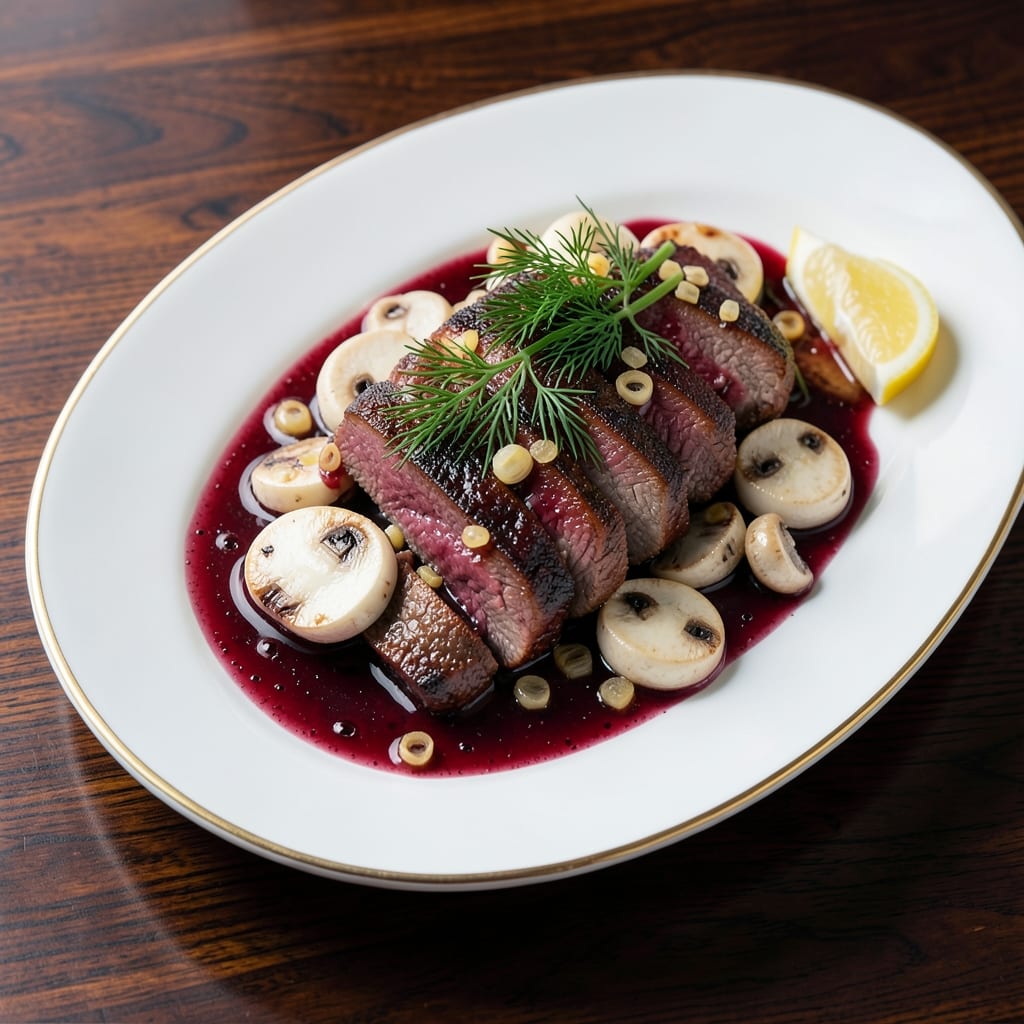 Balthazar Beef Stroganoff Recipe: Mushroom-Infused Cream Sauce Over Pillowy Noodles