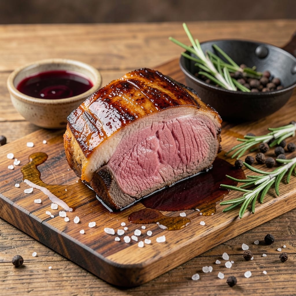 Angus Beef Prime Rib Roast Recipe: Au Jus-Infused Crust and Buttery Center