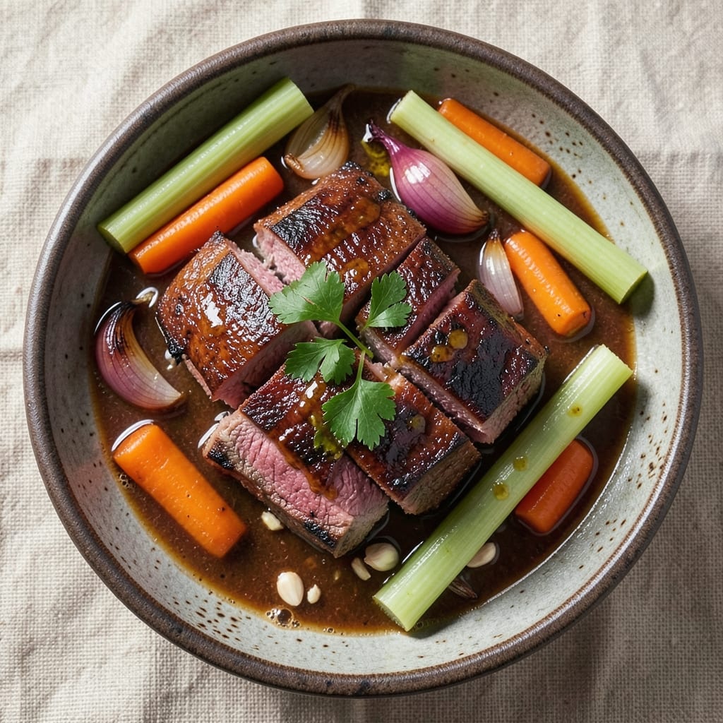 A1 Steak Sauce Beef Stew Recipe: Deep Umami Caramelized Onion Richness