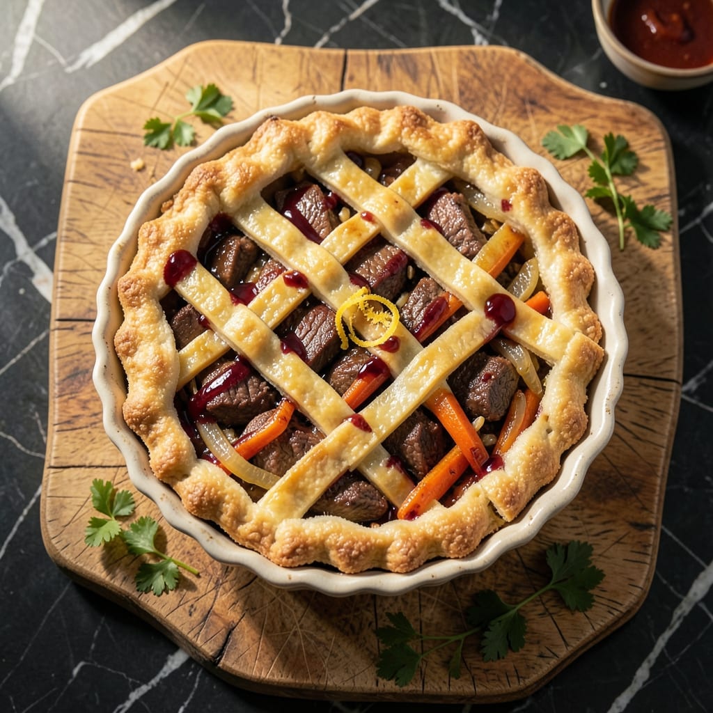 Baked Beef Pies Recipe: Flaky Pastry Cradles Rich Meat Filling