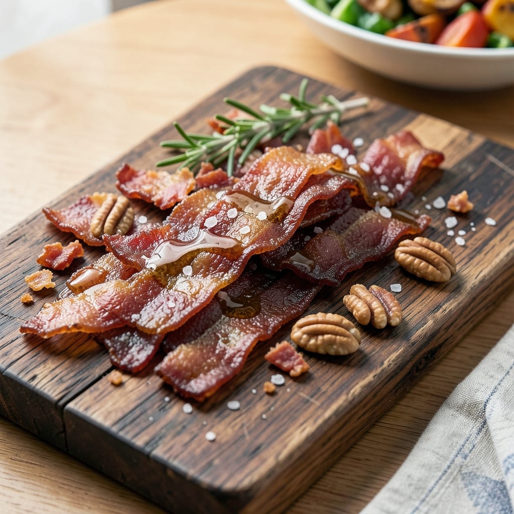 Bacon-Flavored Beef Jerky Recipe: Smoky-Sweet Bite-Sized Protein Packs