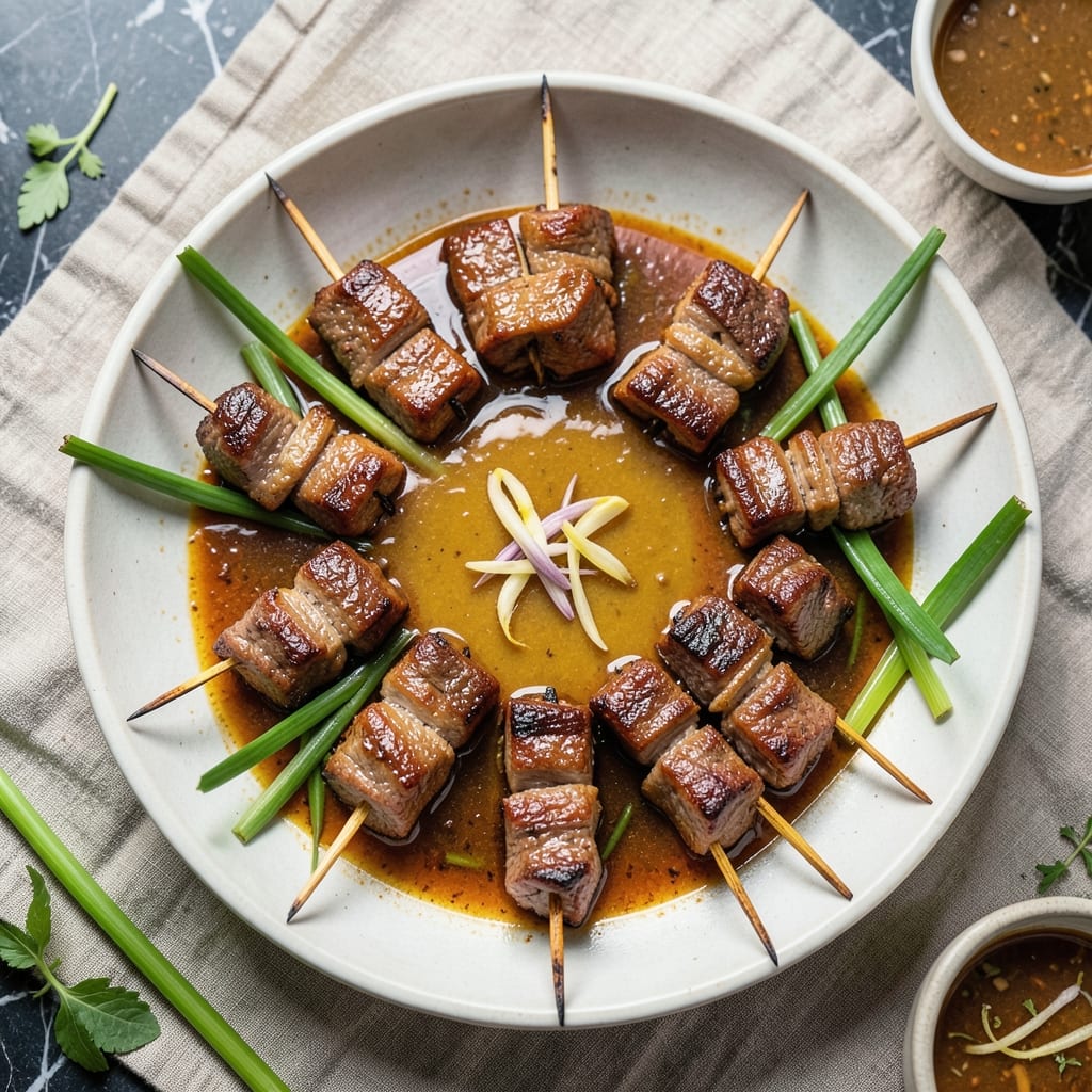 Banyan Beef Skewers Recipe: Charred Spice and Coconut Milk Magic