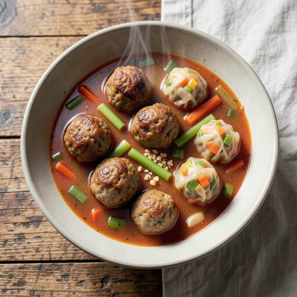 Ball Vegetable Beef Soup Recipe: Hearty One-Pot Winter Nourishment