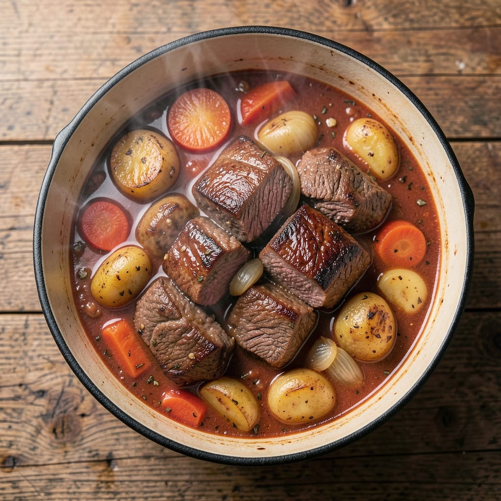 6-Hour Beef Stew Recipe: Deep Umami Braise Without Bouillon