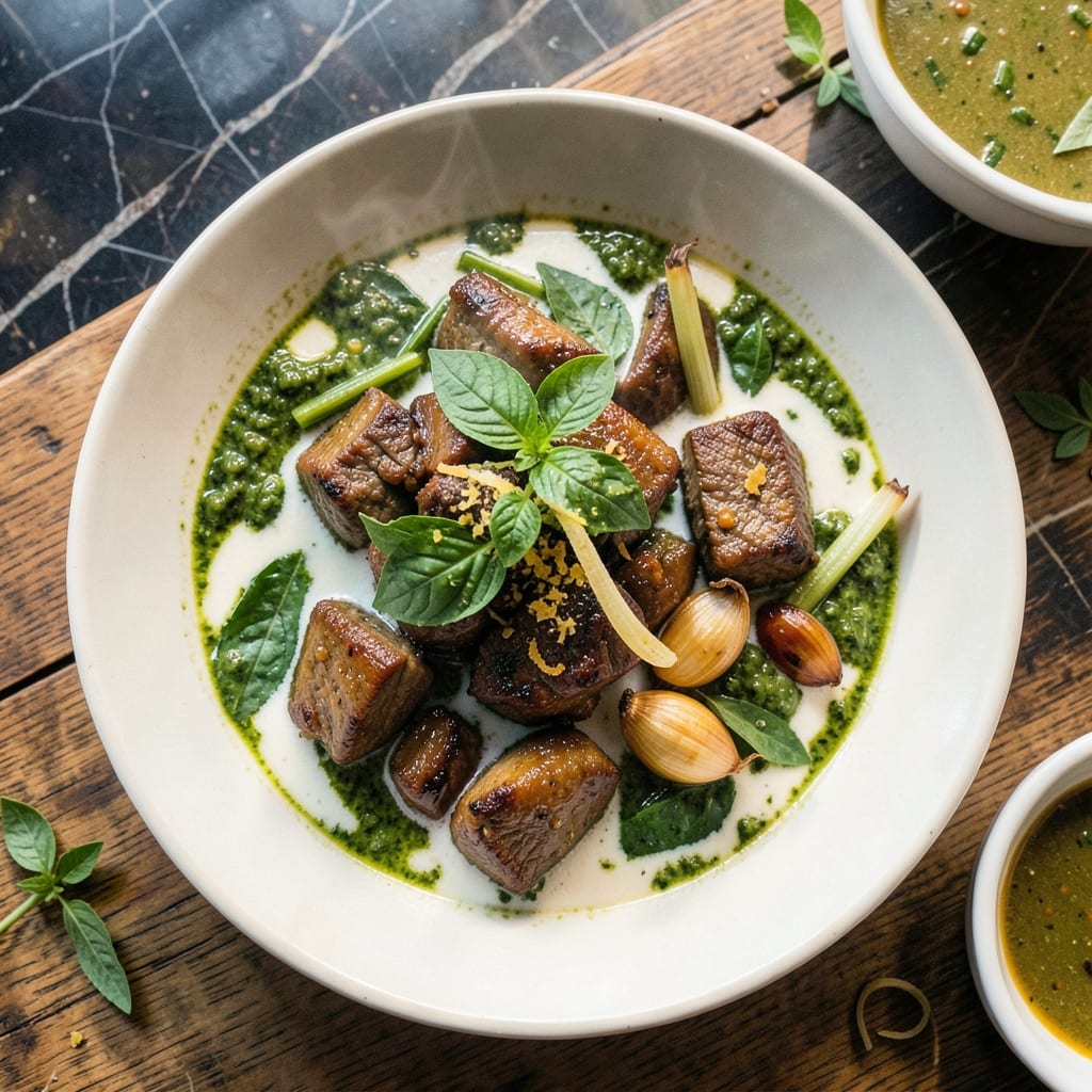 Authentic Thai Green Beef Curry Recipe: Herbal Heat and Coconut Cream Balance