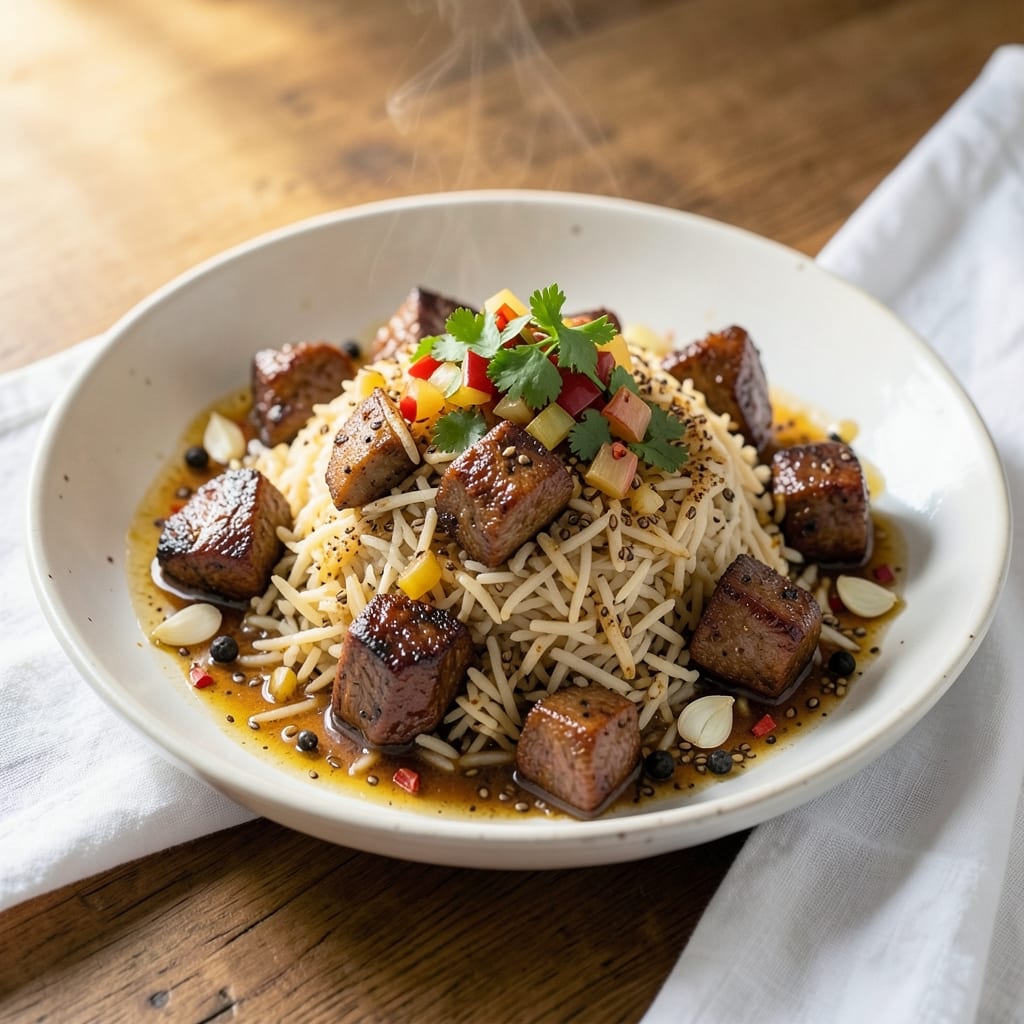 Basmati Rice With Beef Recipe: Fragrant Spice-Infused Pilaf Perfection