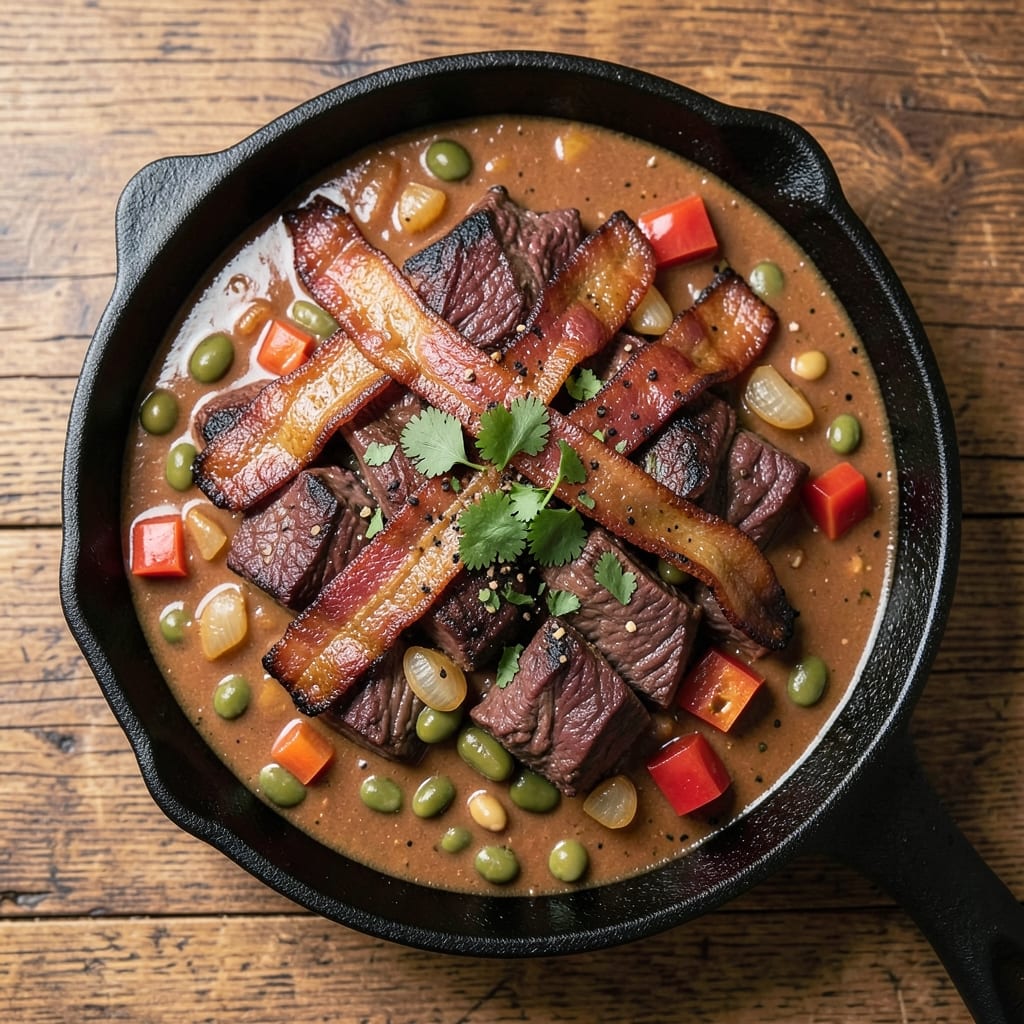 Beef and Bacon Chili Recipe: Smoky-Spiced Depth With Bacon Crunch