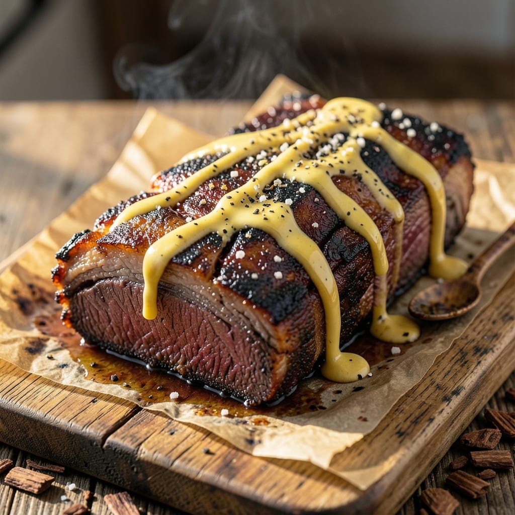 Texas Style Barbecue Beef Brisket Recipe: Smoky Oak-Fired Tenderness in 12 Hours