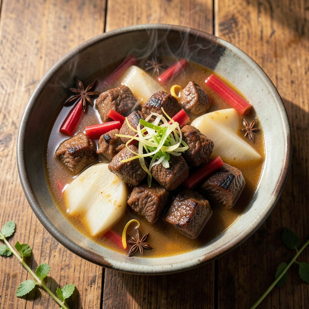 Authentic Chinese Beef Stew Recipe: Slow-Braised Silky Meat with Star Anise Depth