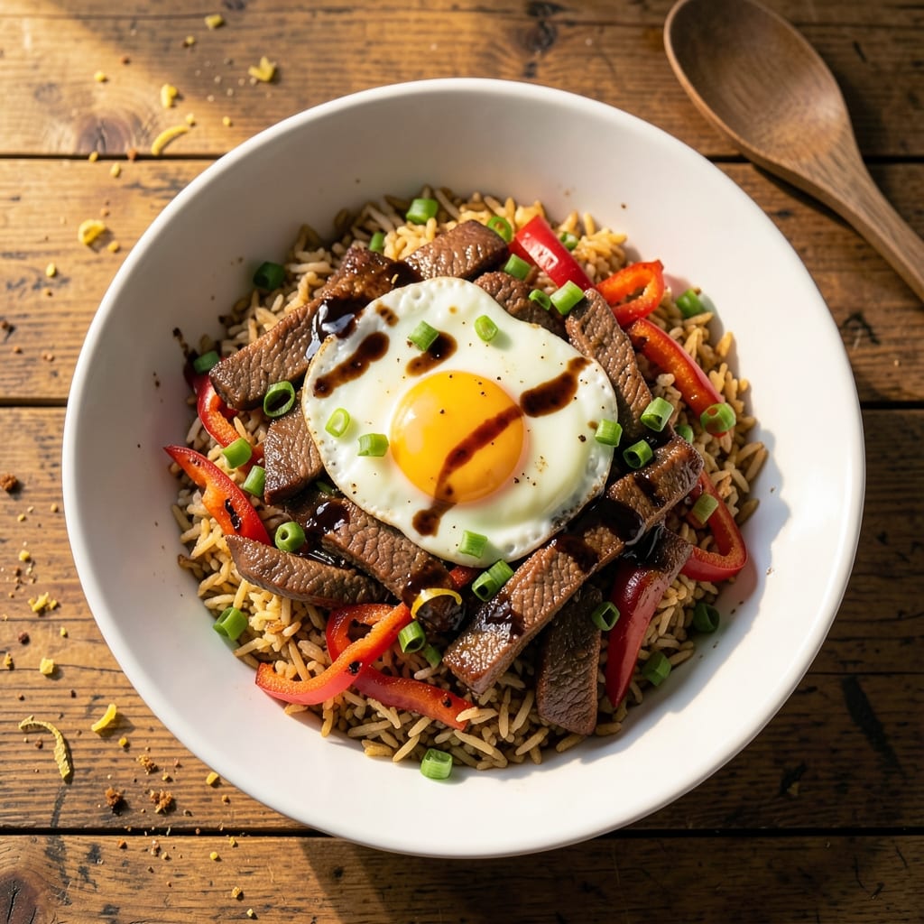 Authentic Beef Fried Rice Recipe: Wok-Sizzled Flavor With Eggy Richness