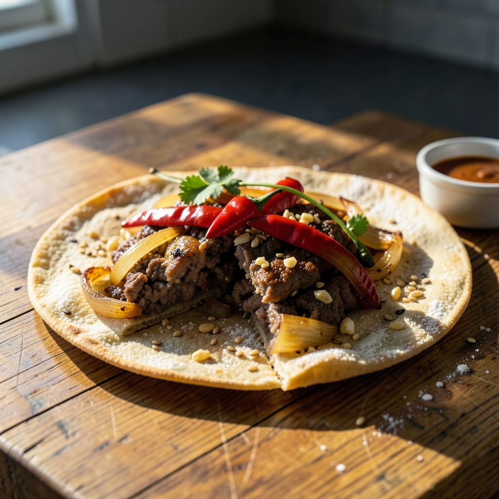 Bajan Beef Roti Recipe: Spiced Flour Wraps Stuffed With Savory Beef Filling