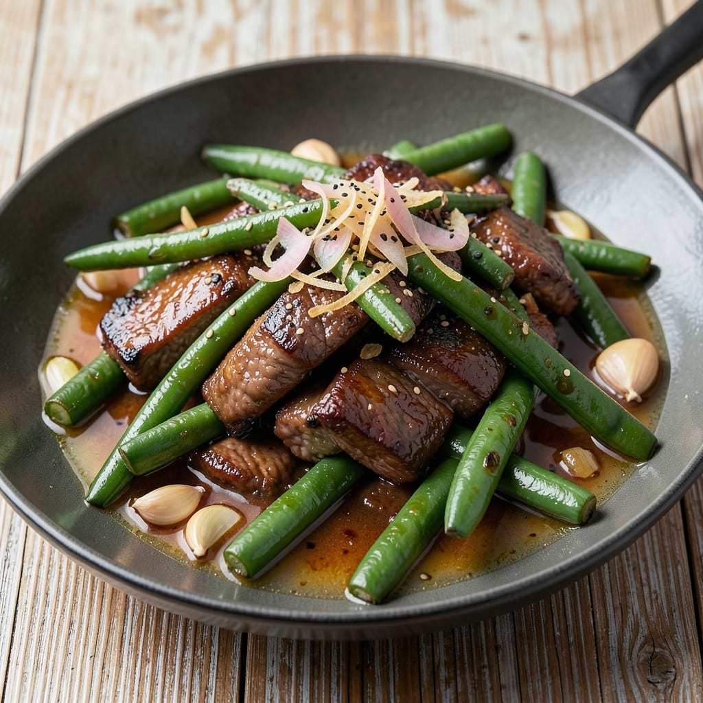 Asian Beef and Green Beans Recipe: Wok-Seared Umami Crunch in 20 Minutes
