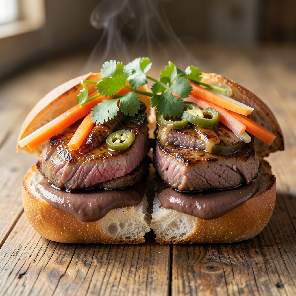 Banh Mi Beef Sandwich Recipe: Vietnamese-Inspired Crunch and Tangy Magic
