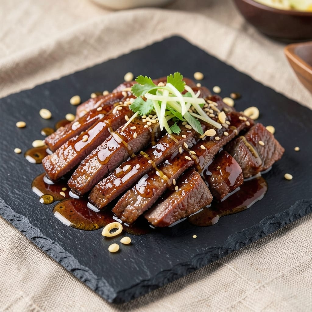 Asian Mongolian Beef Recipe: Sweet-Savory Sauce That Caramelizes in Pan