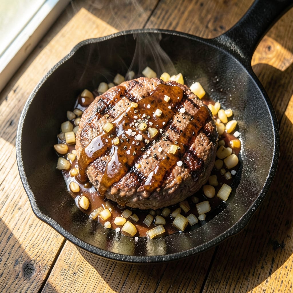 American Beef Patty Recipe: Handheld Burgers With Char-Grilled Crust