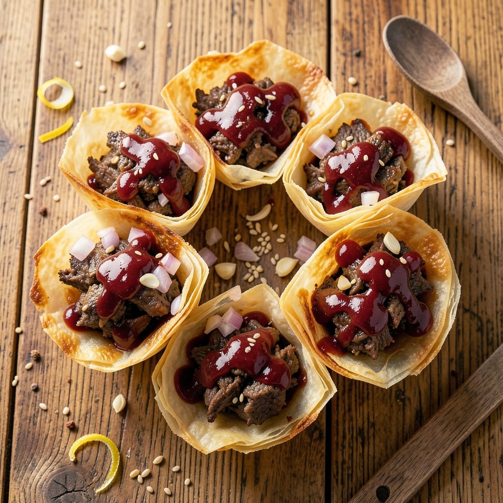 BBQ Beef Cups Recipe: Handheld Smoky-Sweet Meatballs in 20 Minutes
