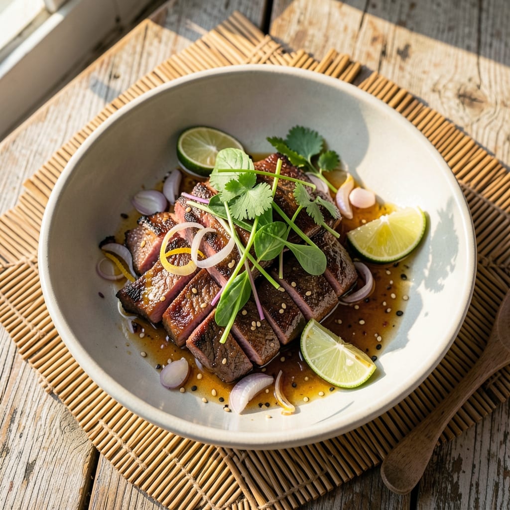 Vietnamese Grilled Beef Recipe: Charred Lemongrass and Fish Sauce Magic