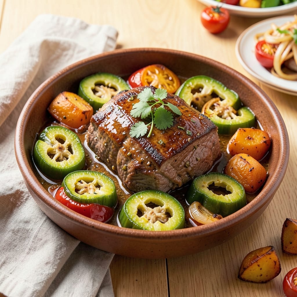 Ampalaya Con Beef Recipe: Filipino-Style Hearty Stew With Tender Pumpkin and Beef