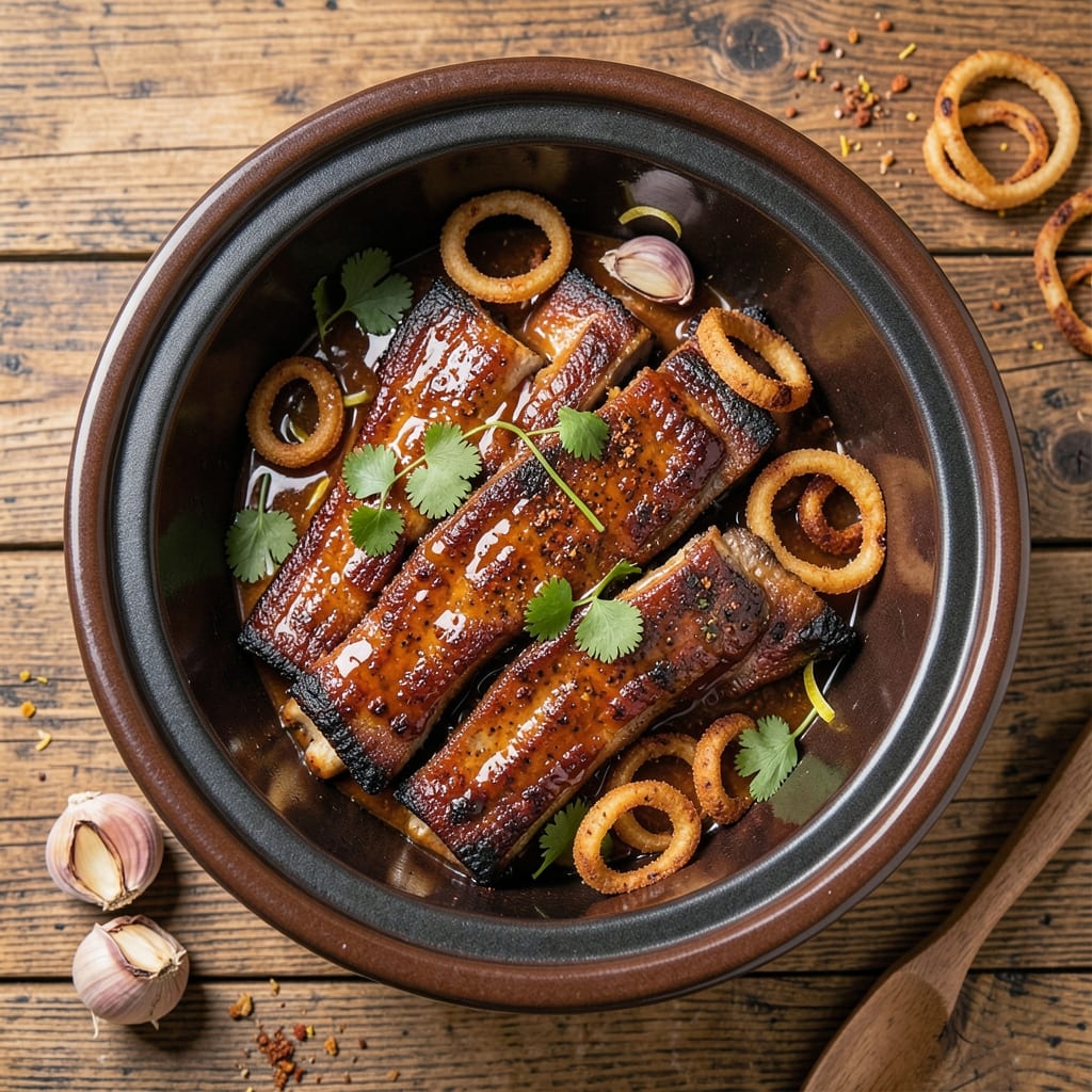 BBQ Beef Ribs Slow Cooker Recipe: Smoky Bark Meets Buttery Fall-Apart Meat