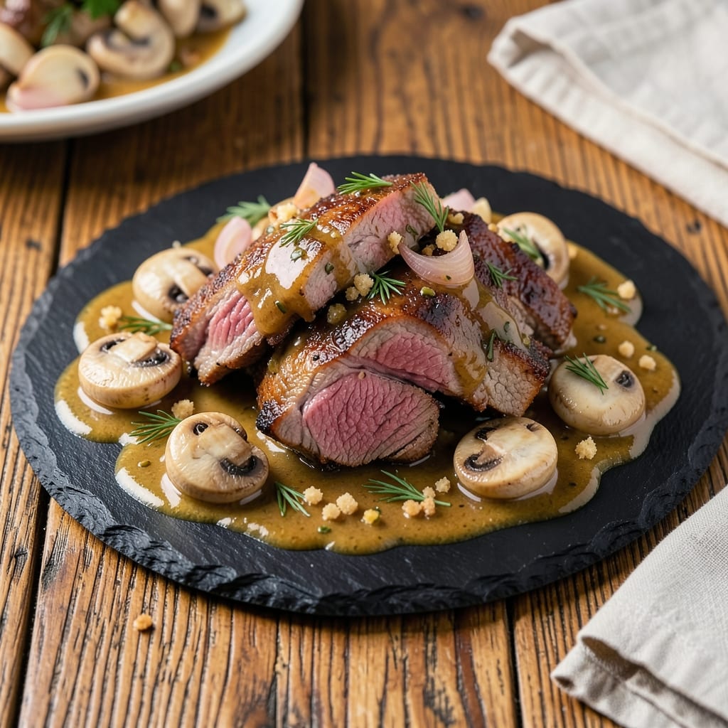 Beat Bobby Flay's Beef Stroganoff Recipe: Creamy Mushroom Wine Magic