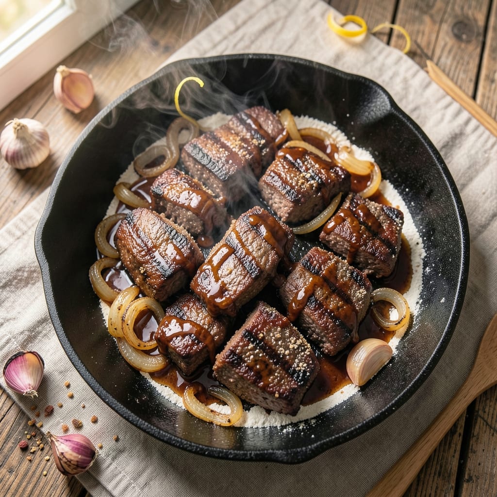 BBQ Beef Tips Recipe: Smoky-Sweet Skillet Magic in 20 Minutes