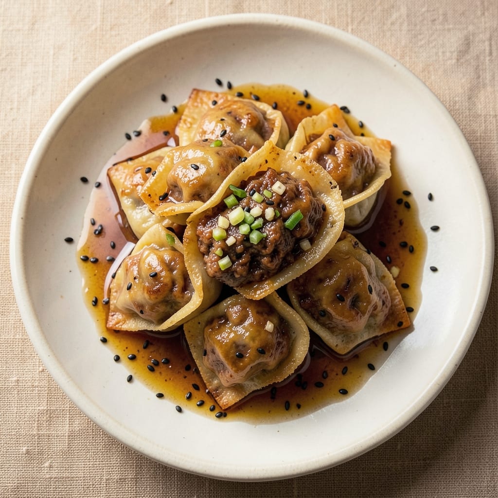 Asian Beef Dumplings Recipe: Wok-Seared Crispy Edges and Juicy Centers