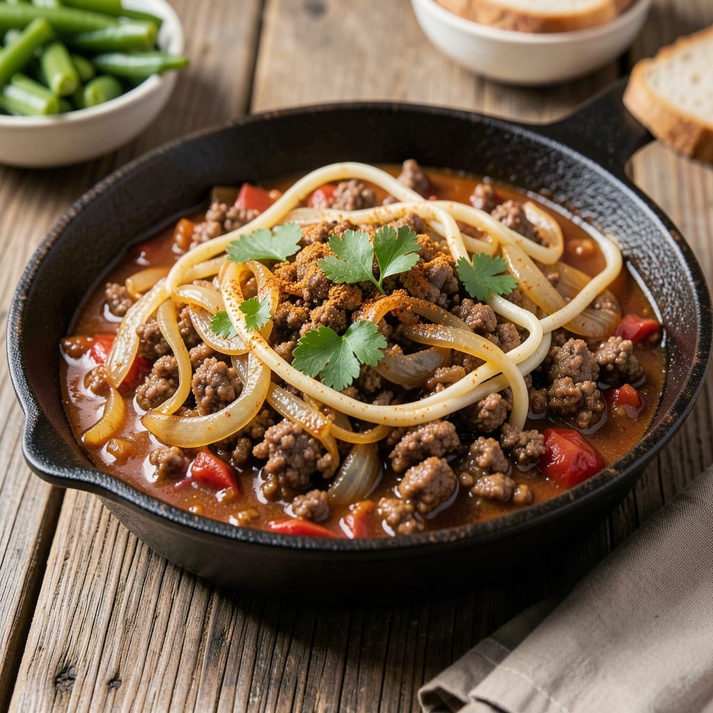American Beef Goulash Recipe: Paprika-Kissed One-Pot Heartiness