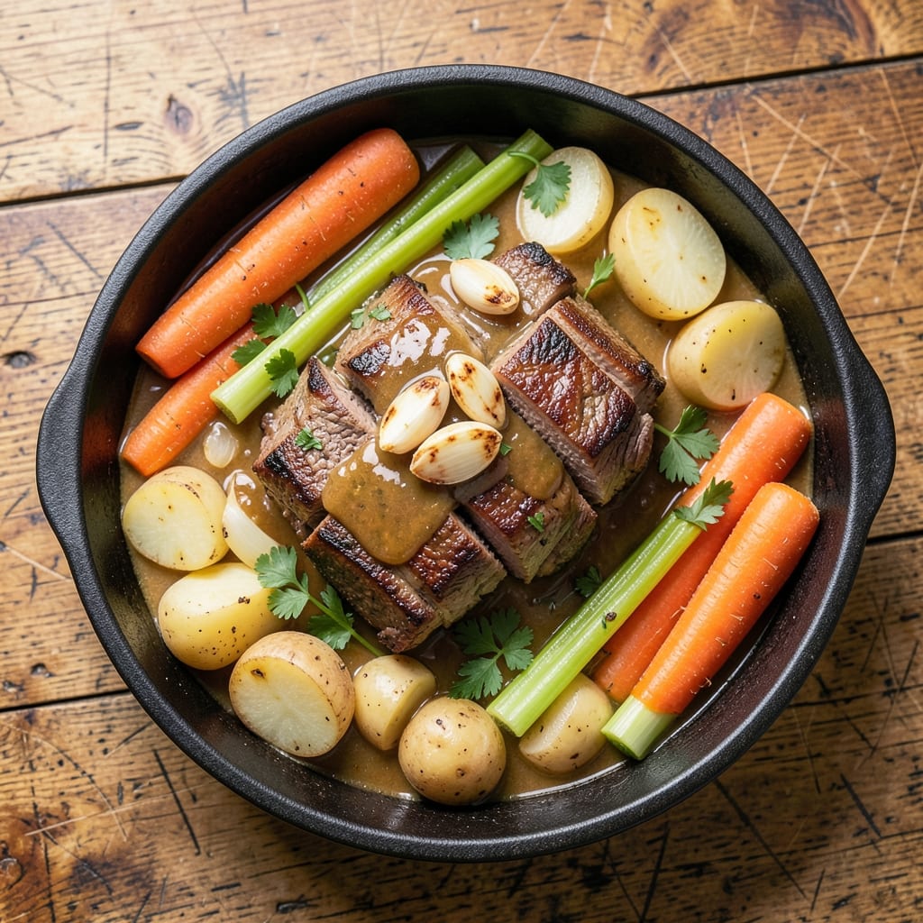 American Beef Stew Recipe: Deep Umami Braise With Caramelized Onion Layers