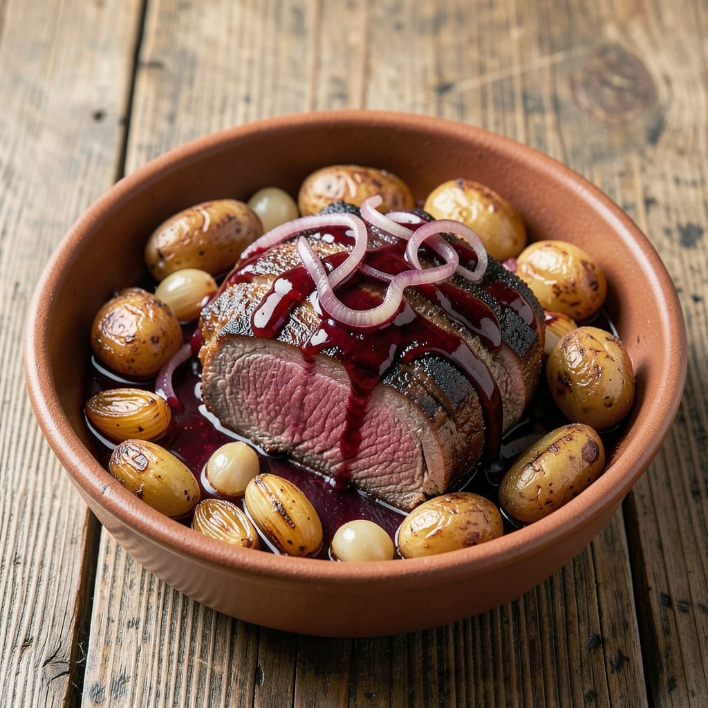 Bavarian Beef Recipe: Slow-Braised with Caramelized Onion Depth