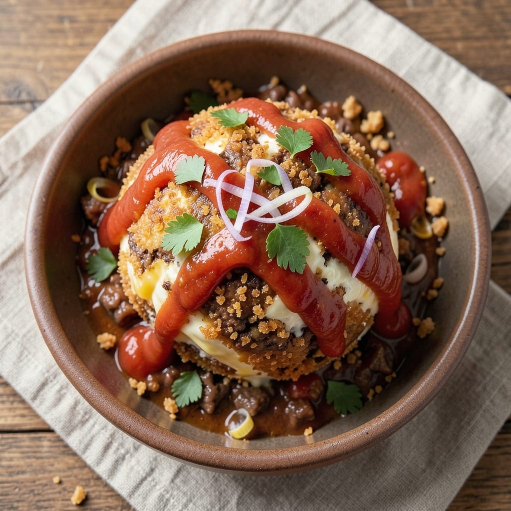 Armour Beef Cheese Ball Recipe: Crispy Cheese Crust, Creamy Beef Center