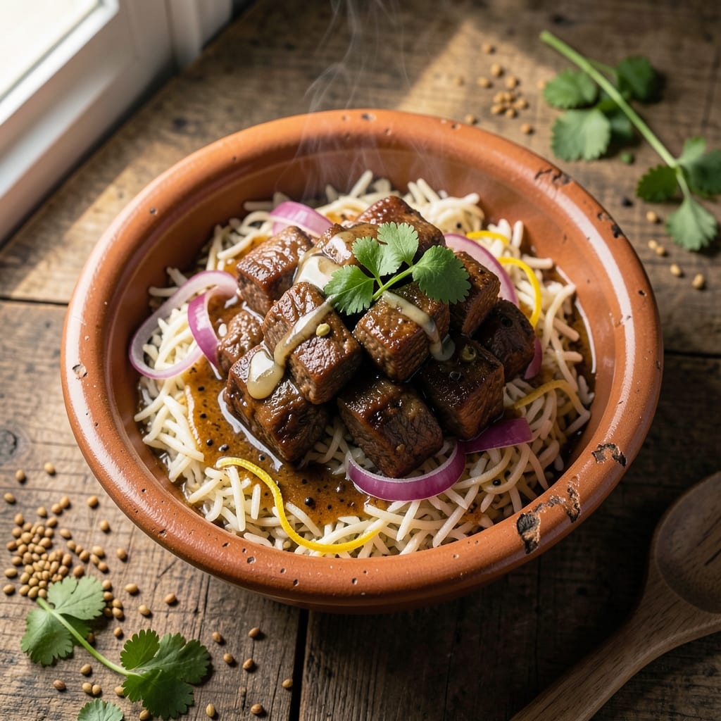 Beef Achar Gosht Recipe: Slow-Simmered Yogurt and Vinegar Tenderizer