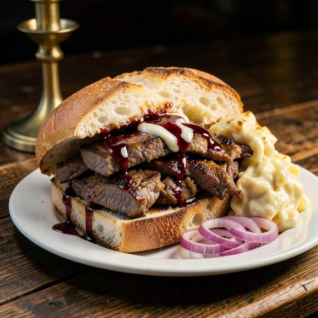 Barstool Chicago Italian Beef Recipe: Slow-Braised Juiciness With Crispy Provel Cheese