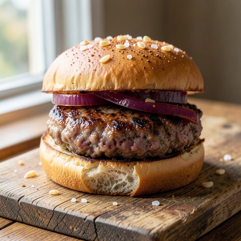 80/20 Ground Beef Burgers Recipe: Juicy, Buttery Bites with Zero Dryness Trick
