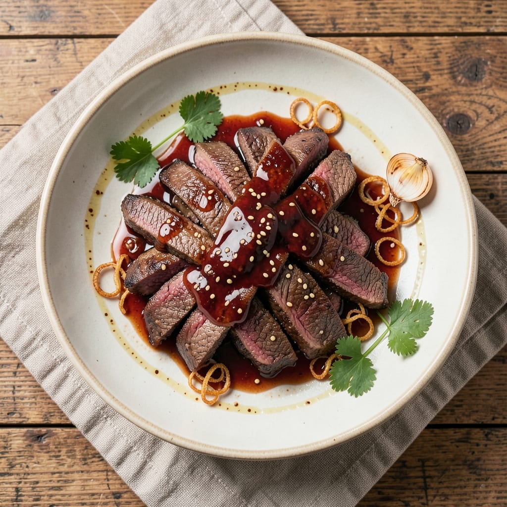 Authentic Korean Beef Recipe: Sweet-Spicy Glaze That Caramelizes in 30 Minutes