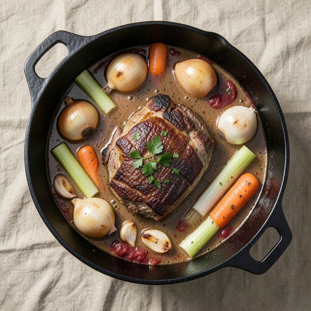 8-Hour Beef Stew Recipe: Deep Umami Infusion From Slow Braising